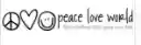  Peace Love World Promotiecode